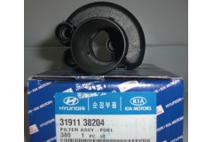 Фильтр топливный для HYUNDAI ix35 (LM, EL, ELH) 2.0 GDi 2013-, код двигателя G4NC, V см3 1999, КВт122, Л.с.166, бензин, Hyundai-KIA 3191138204